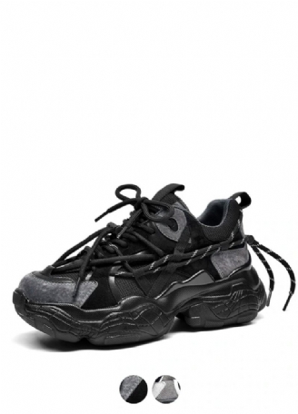 Oluche Sneakers Med Snörning För Kvinnor