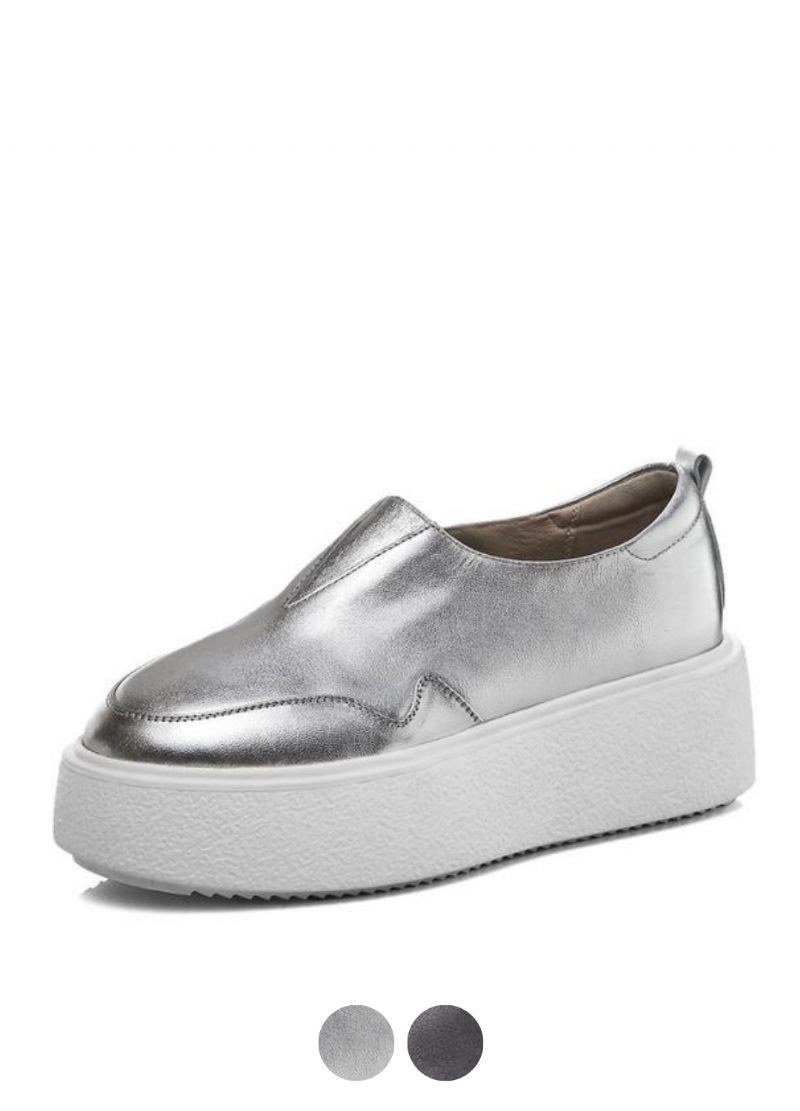 Omi Damplattform Casual Vulkaniserade Skor