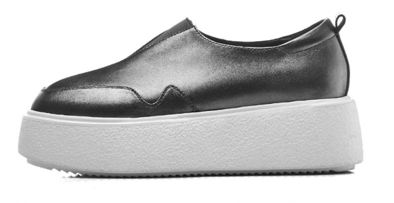 Omi Damplattform Casual Vulkaniserade Skor - Silver