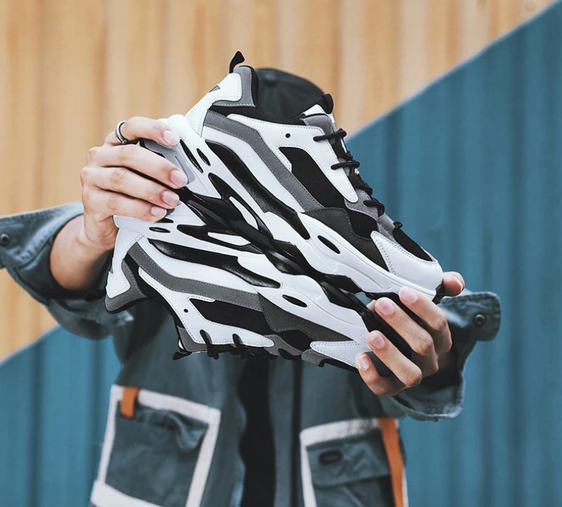 Onaga Fashion Sneakers För Män - Vit