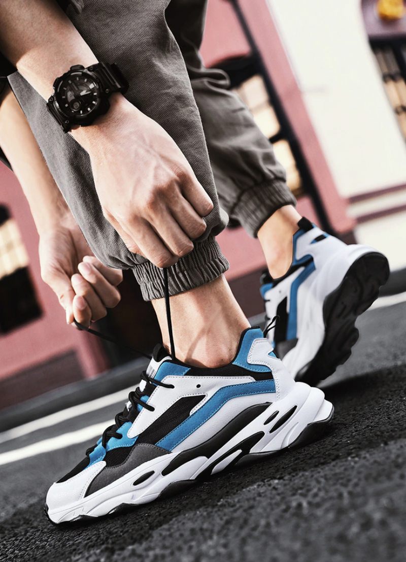 Onaga Fashion Sneakers För Män - Vit