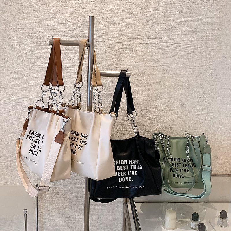 Onozo Designer Large Tote Handväska För Kvinnor - Khaki