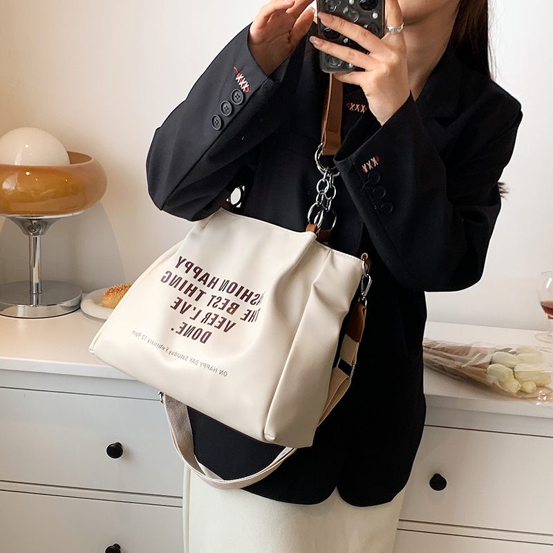 Onozo Designer Large Tote Handväska För Kvinnor - Khaki