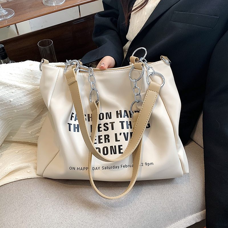 Onozo Designer Large Tote Handväska För Kvinnor - Khaki