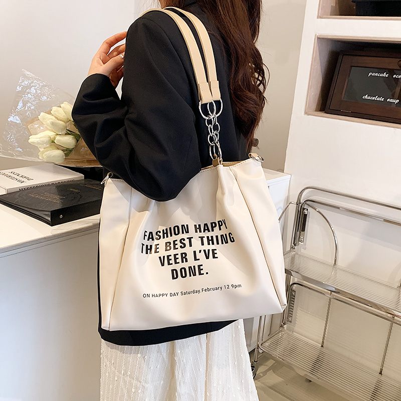 Onozo Designer Large Tote Handväska För Kvinnor - Khaki