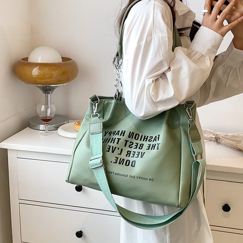 Onozo Designer Large Tote Handväska För Kvinnor - Khaki