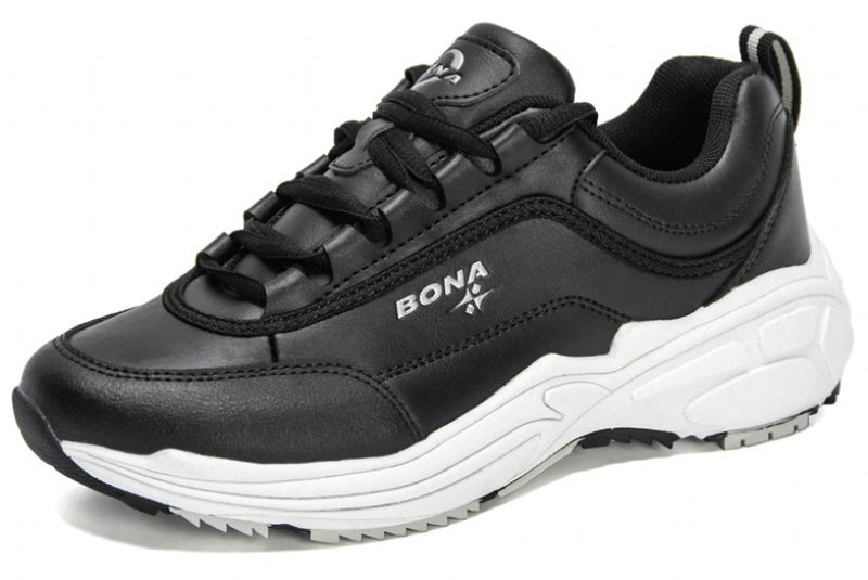Onyinye Sneaker Wedge Tennisskor För Kvinnor - Svart