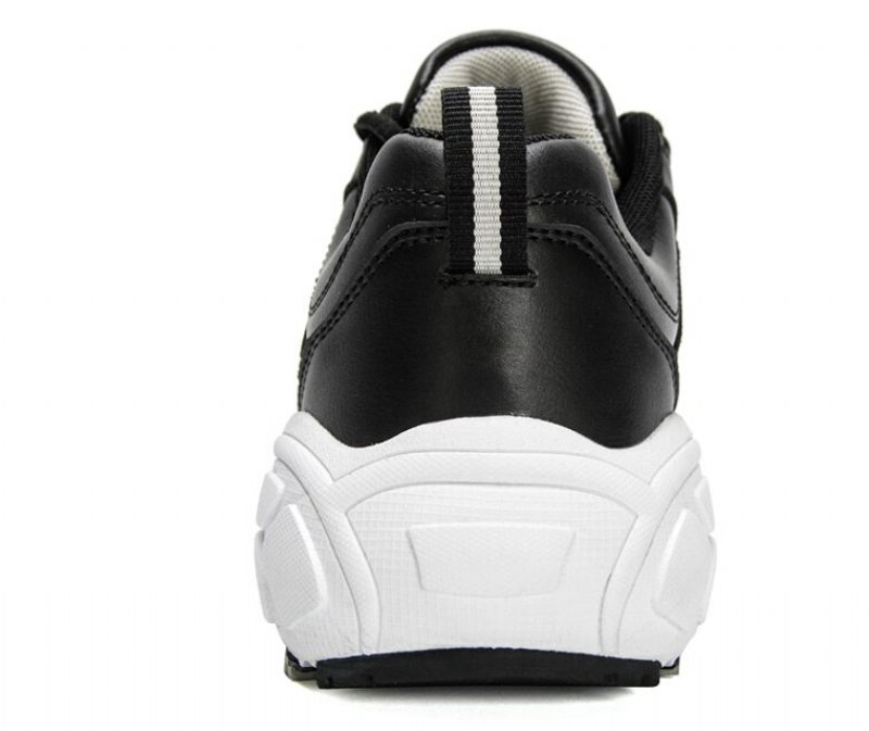 Onyinye Sneaker Wedge Tennisskor För Kvinnor - Svart