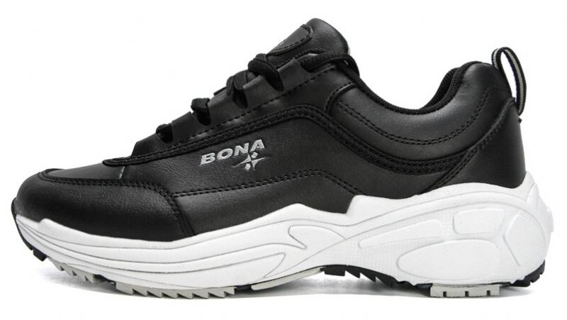 Onyinye Sneaker Wedge Tennisskor För Kvinnor - Svart