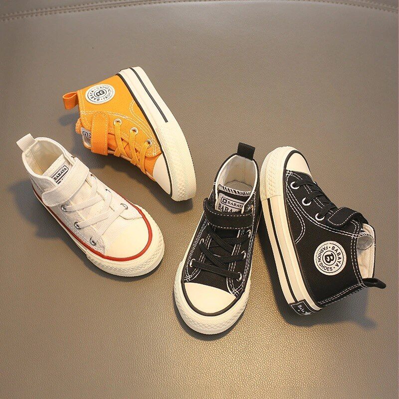 Orju Unisex High Top Sneaker För Barn - Röd