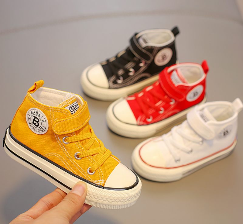 Orju Unisex High Top Sneaker För Barn - Röd
