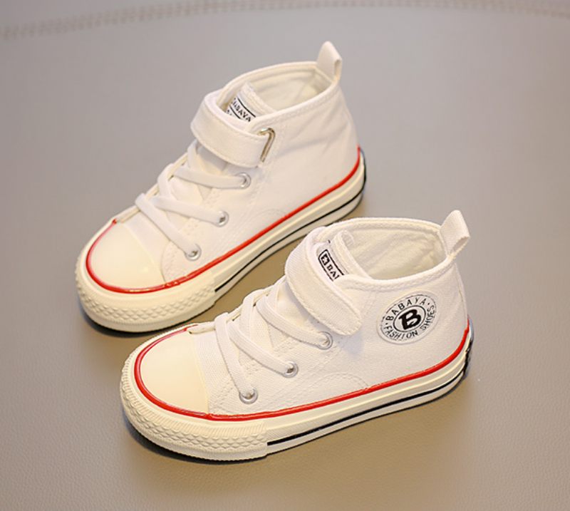 Orju Unisex High Top Sneaker För Barn - Röd