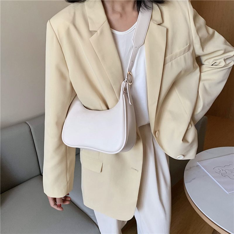 Orly Handväska För Kvinnor Small Crossbody I Läder - Vit