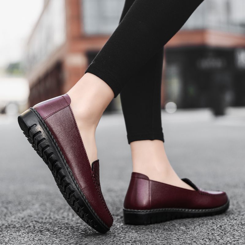 Ornelia Dam Slip-on Loafer Skor - Röd