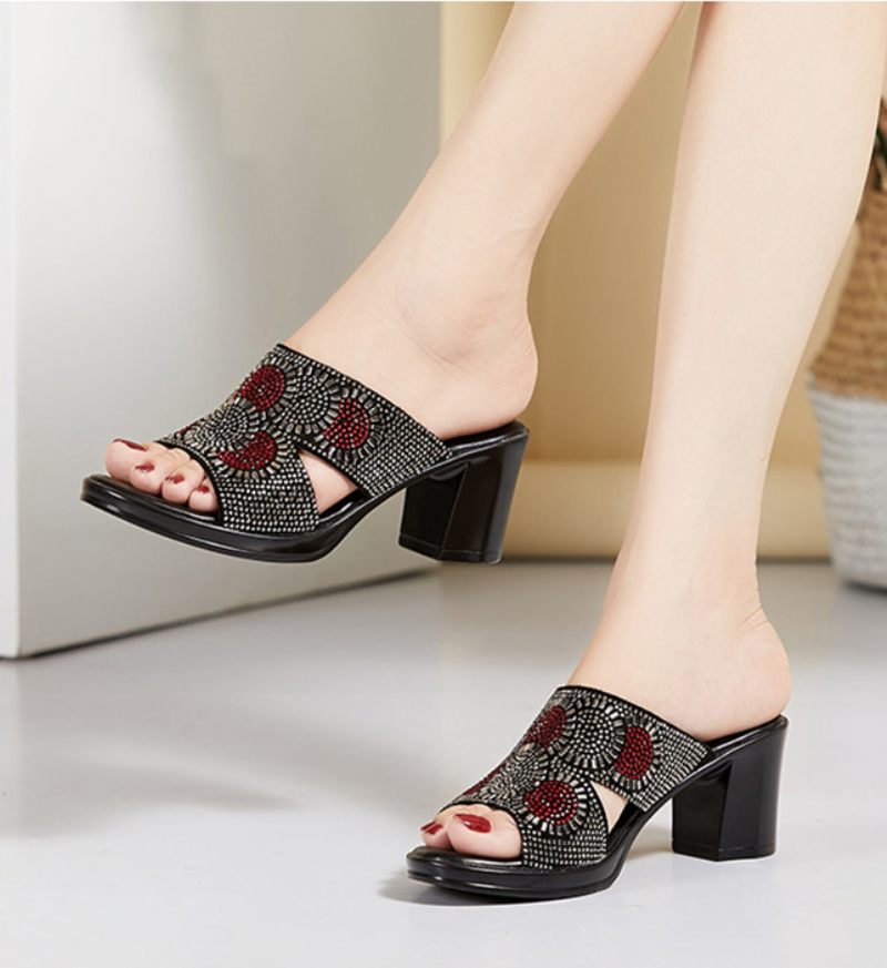 Ornella Sandal För Kvinnor - Röd