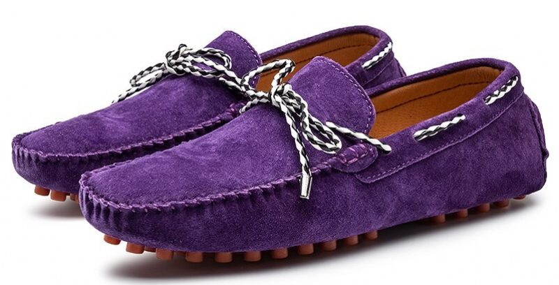 Oswaldo Loafer I Mocka För Män - Khaki 1