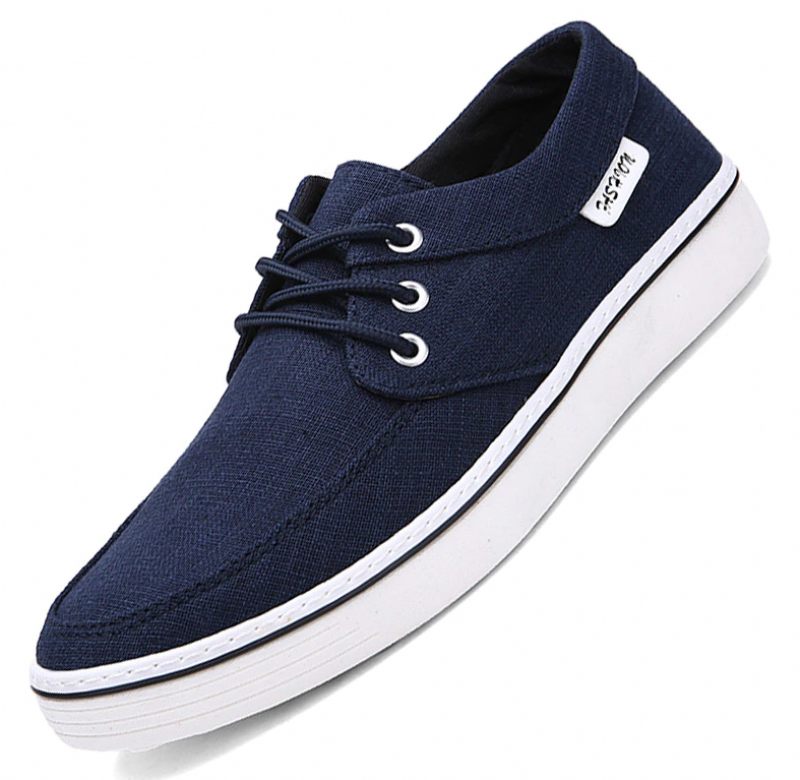 Otlan Klassiska Sneakers För Män - Blå