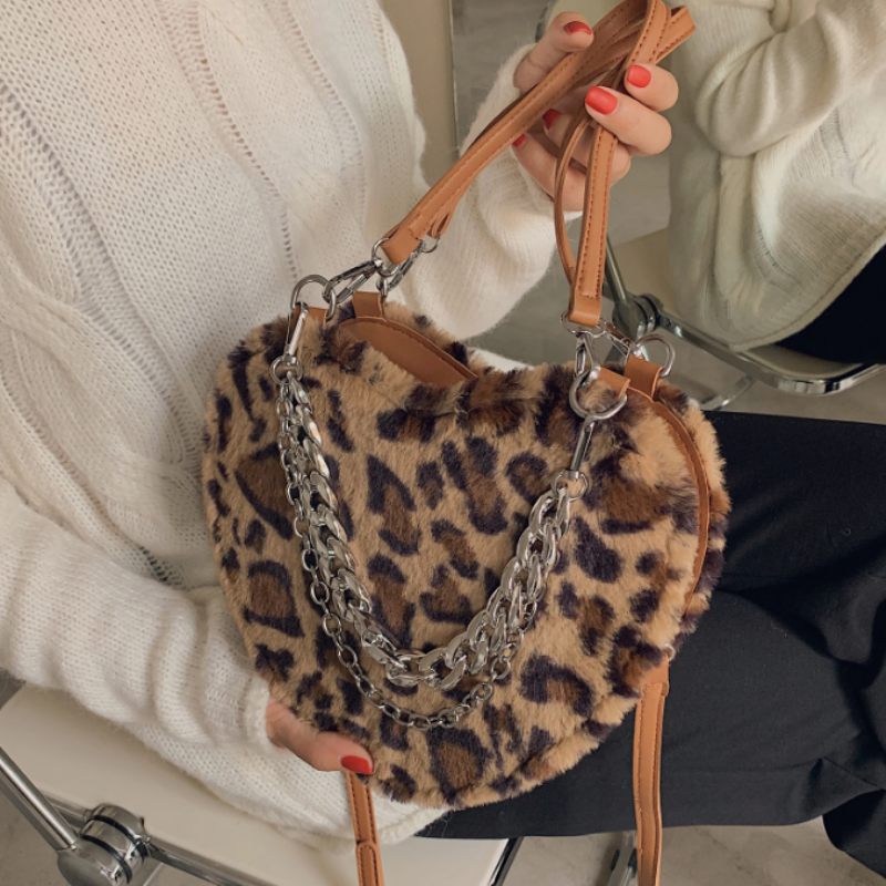 Paily Womans Crossbody-handväska I Konstläder - Brun