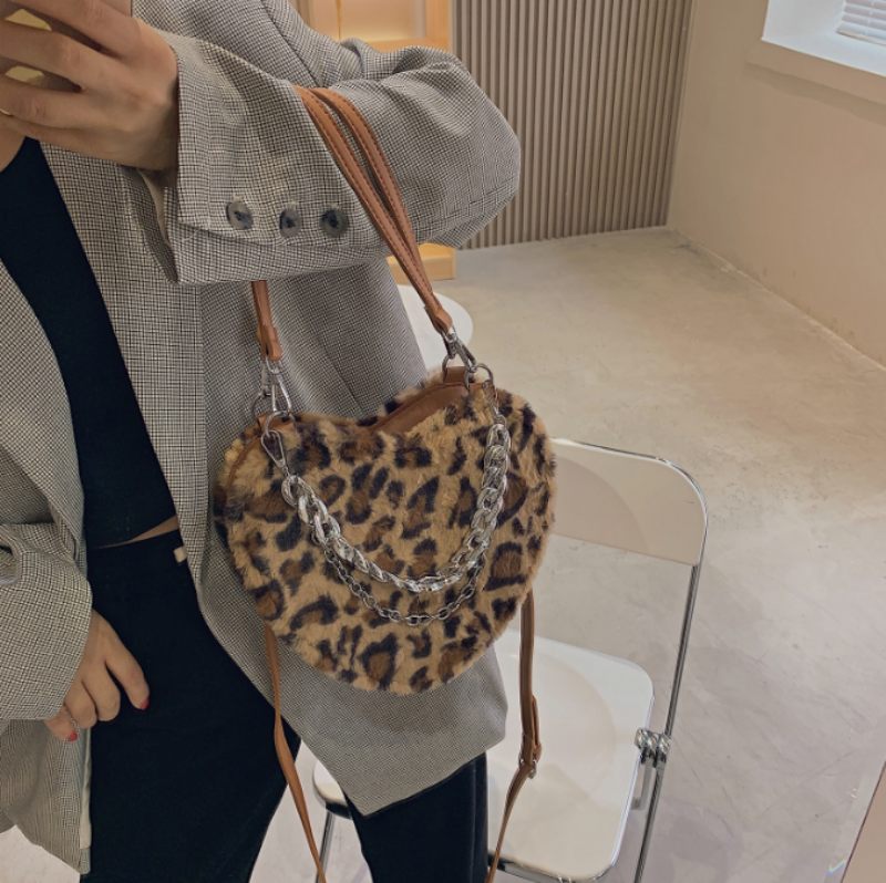 Paily Womans Crossbody-handväska I Konstläder - Brun