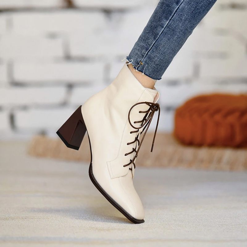 Palacios Boots Ankelhöjd - Beige