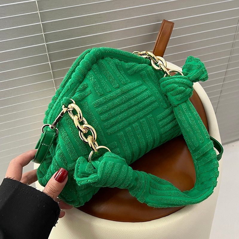 Palma Lyxig Crossbody-handväska För Kvinnor - Grön