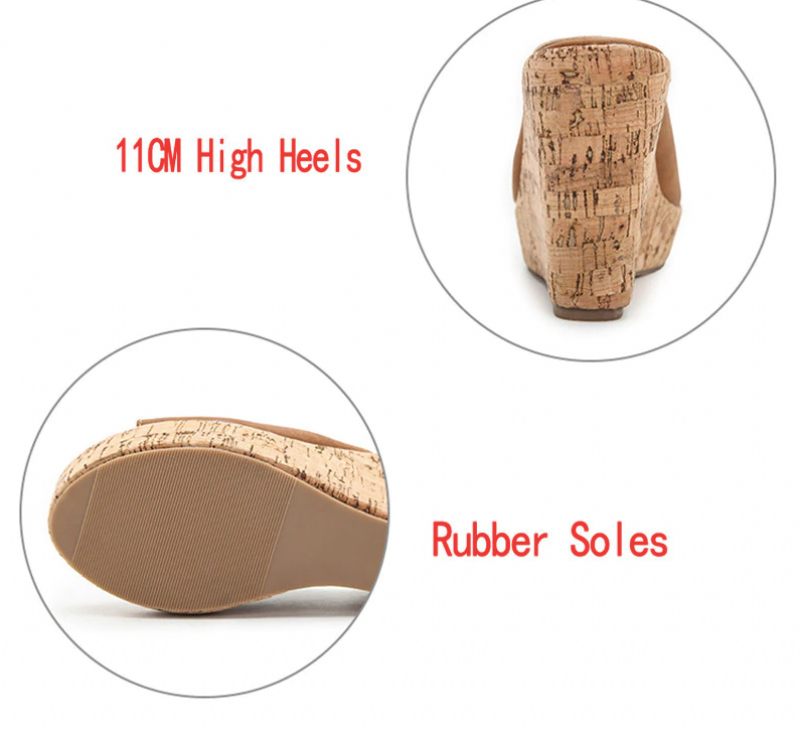 Palmira Wedges - Svart