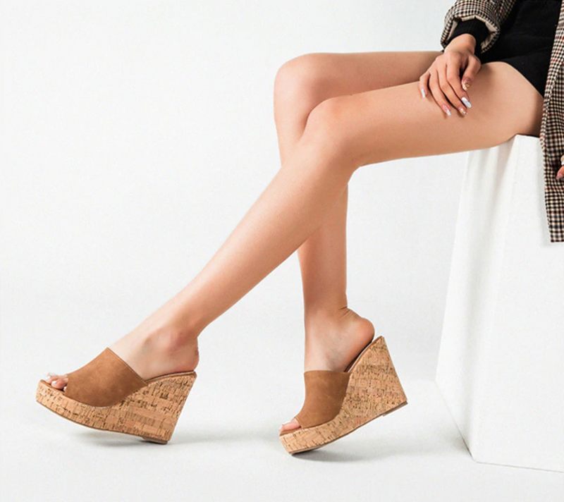 Palmira Wedges - Svart