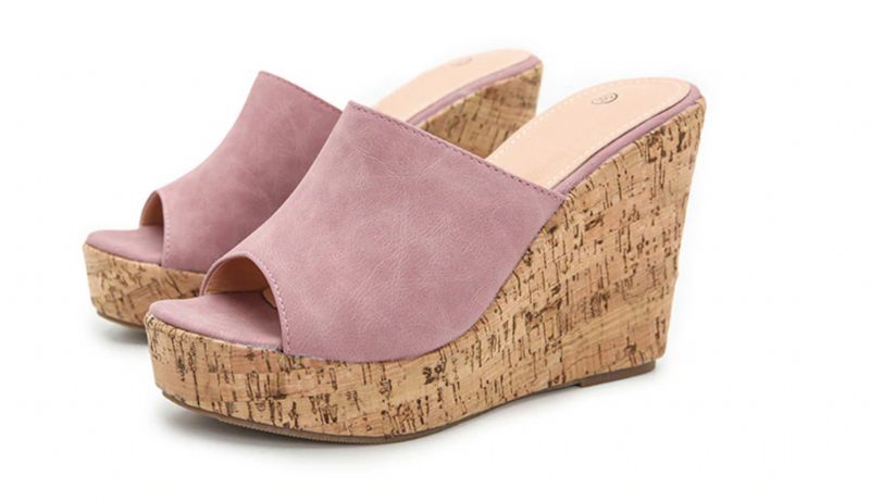 Palmira Wedges - Svart