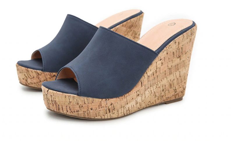 Palmira Wedges - Svart