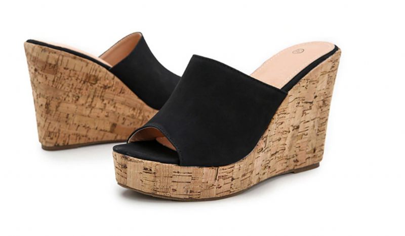 Palmira Wedges - Svart