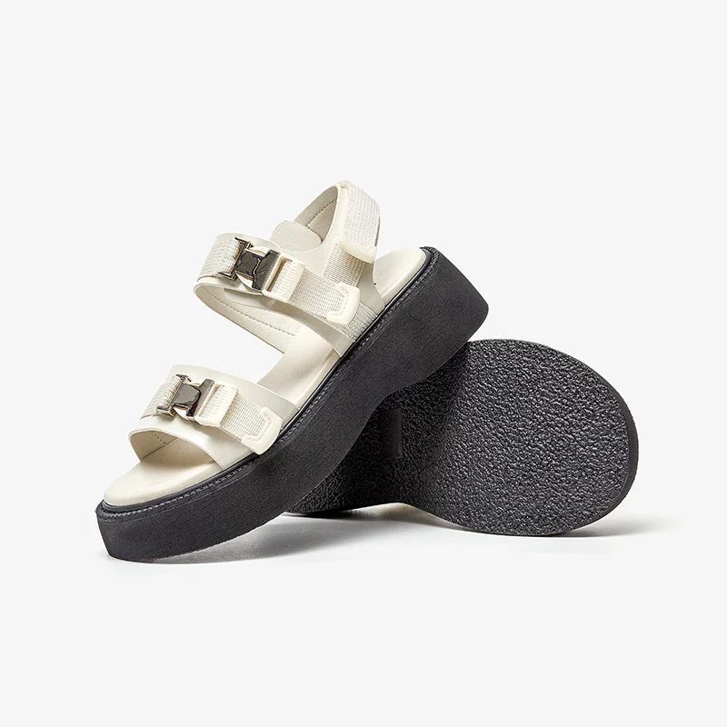 Pamela Sandal Med Öppen Tå För Kvinnor - Svart