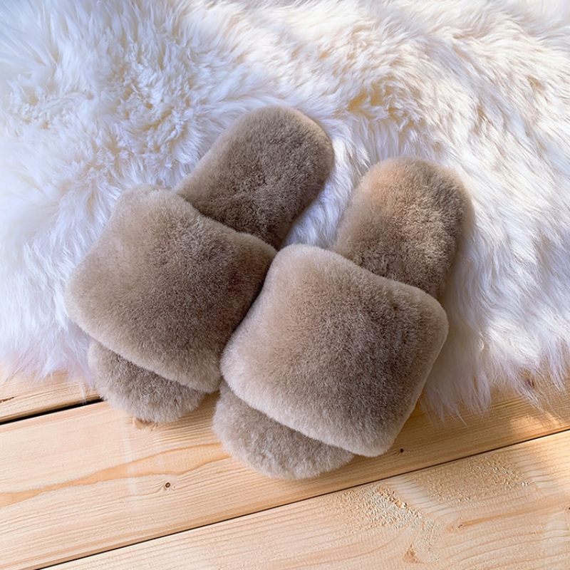 Pancha Tofflor För Kvinnor - MÖRKROSA