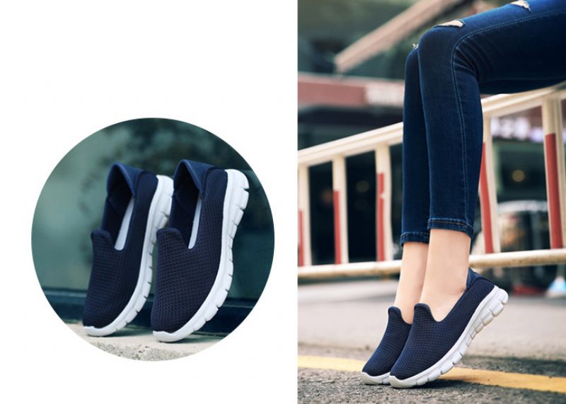 Panchita Svarta Slip-on Skor För Kvinnor - Svart