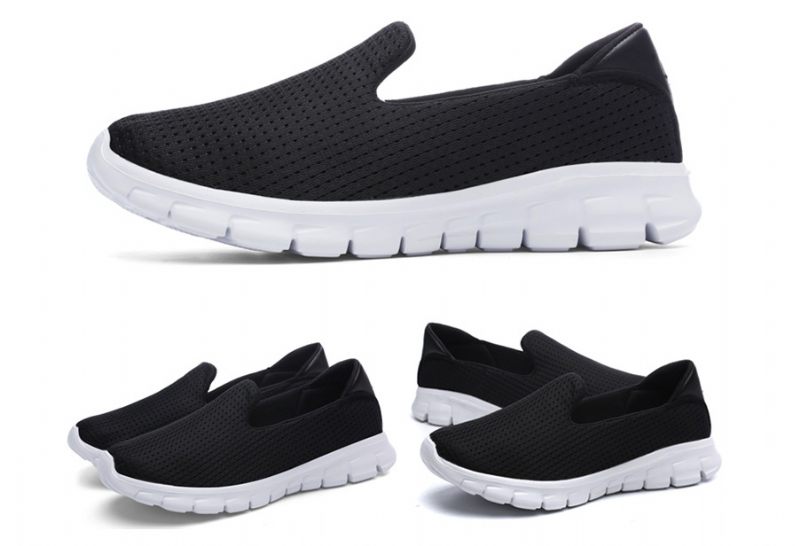 Panchita Svarta Slip-on Skor För Kvinnor - Svart