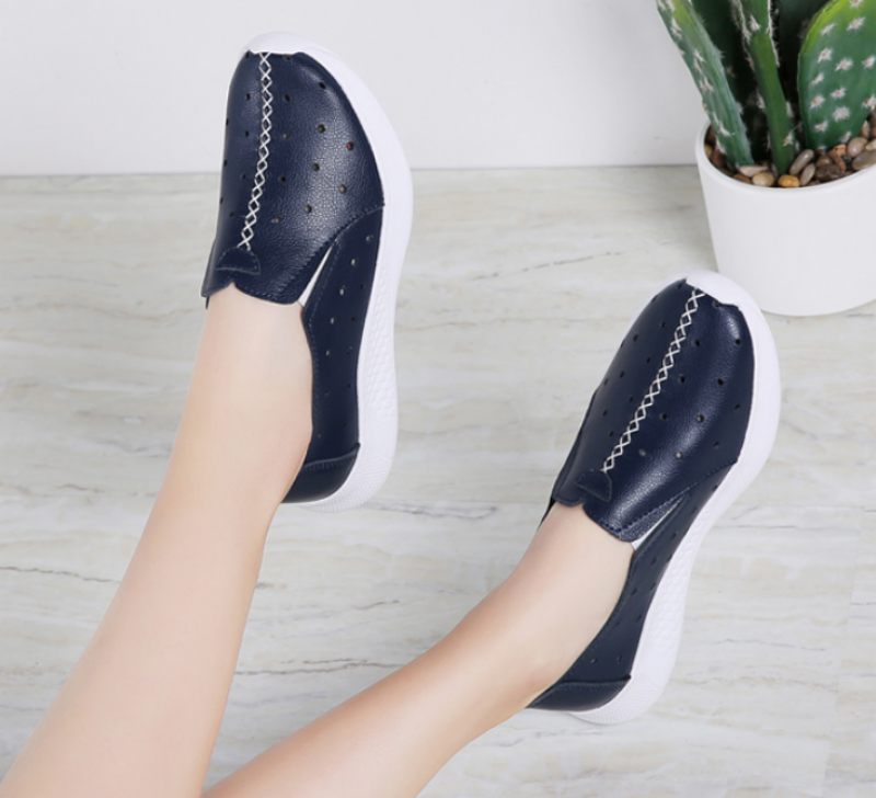 Paquita Dam Loafer Skor - Mörkt-blå