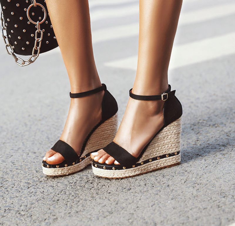 Parana Wedges - Svart