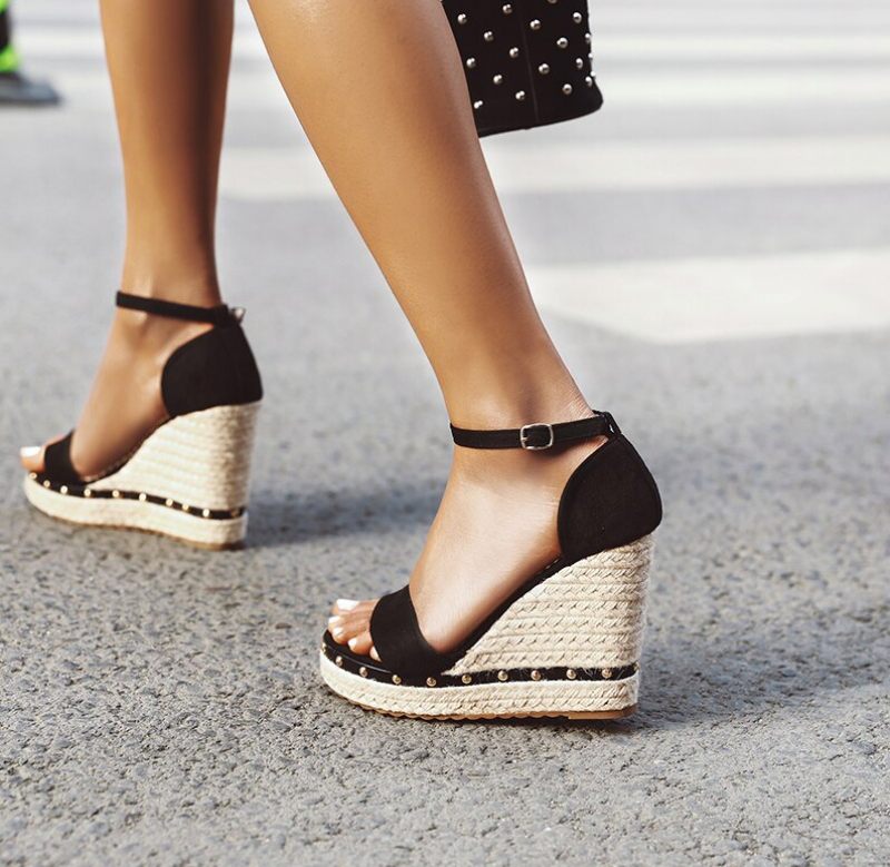 Parana Wedges - Svart
