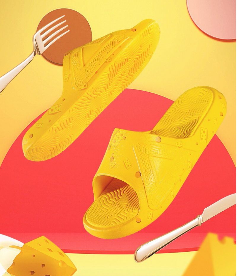 Pargo Unisex Slidesandaler - Gul