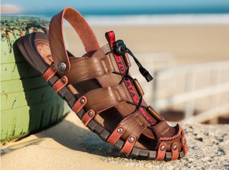 Parley Strandsandaler För Män - Brun