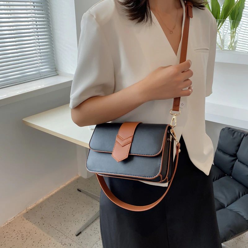 Patric Small Designer Crossbody-handväska I Läder För Kvinnor - Svart