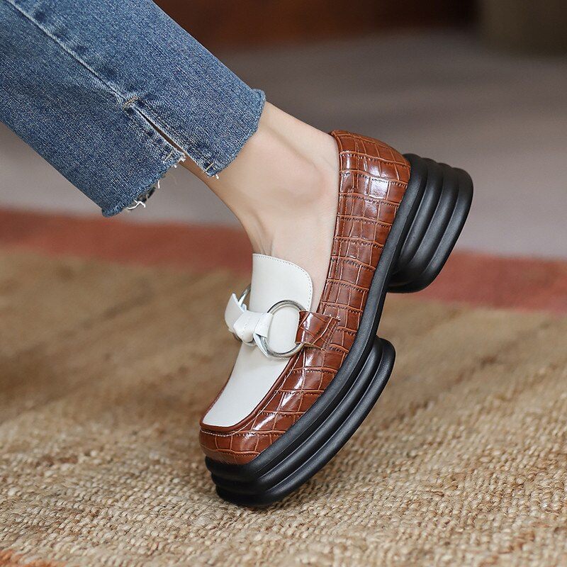 Patricio Dammodeplattform Slip-on Skor - Brun
