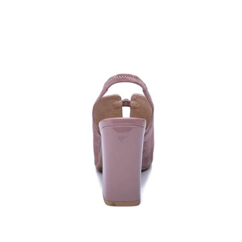 Paty Heels - mörkrosa