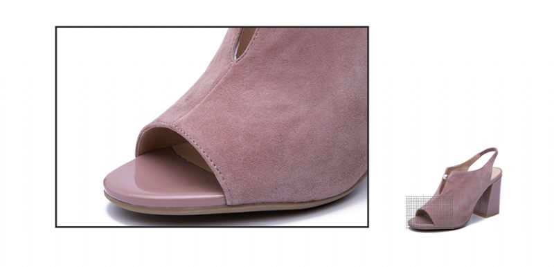Paty Heels - mörkrosa