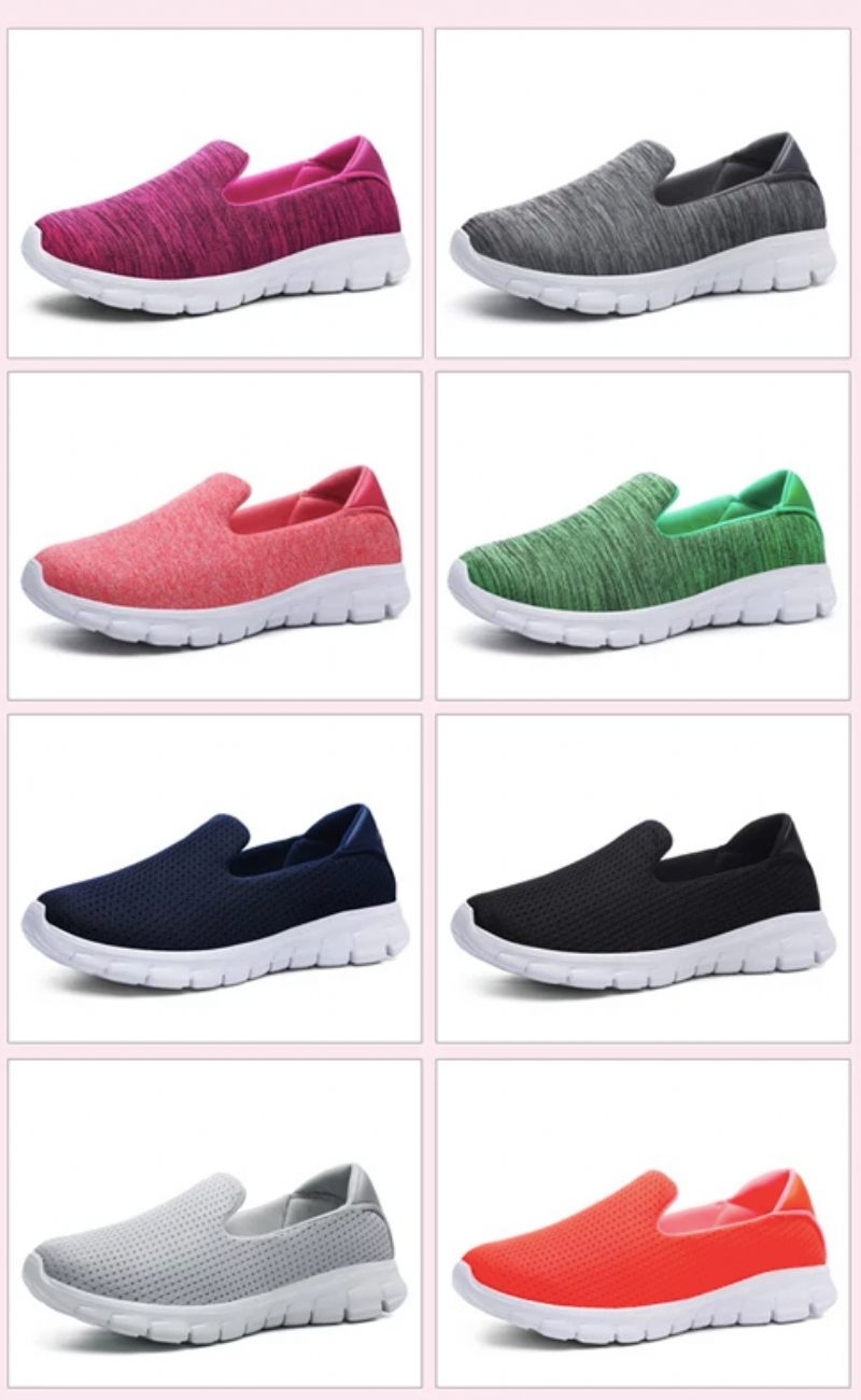 Pau Slip-on-skor För Kvinnor - Grå