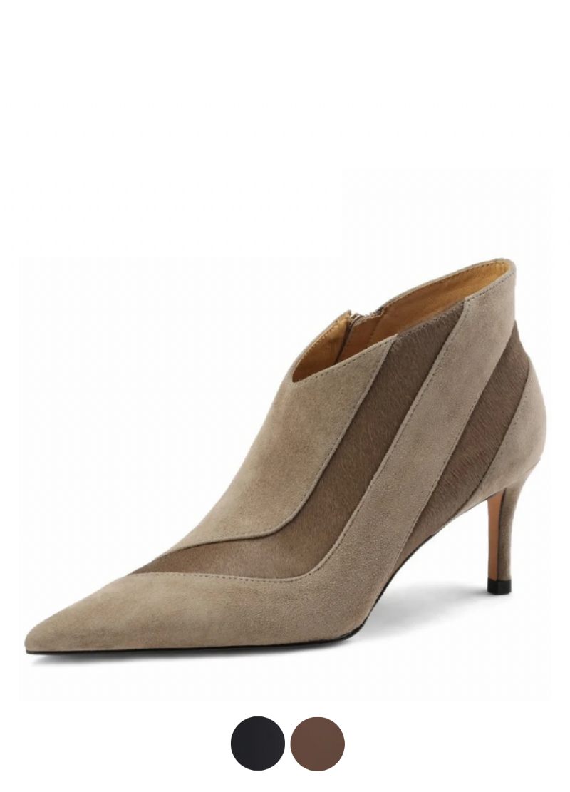 Paula Pumps För Högklackat Mocka För Kvinnor