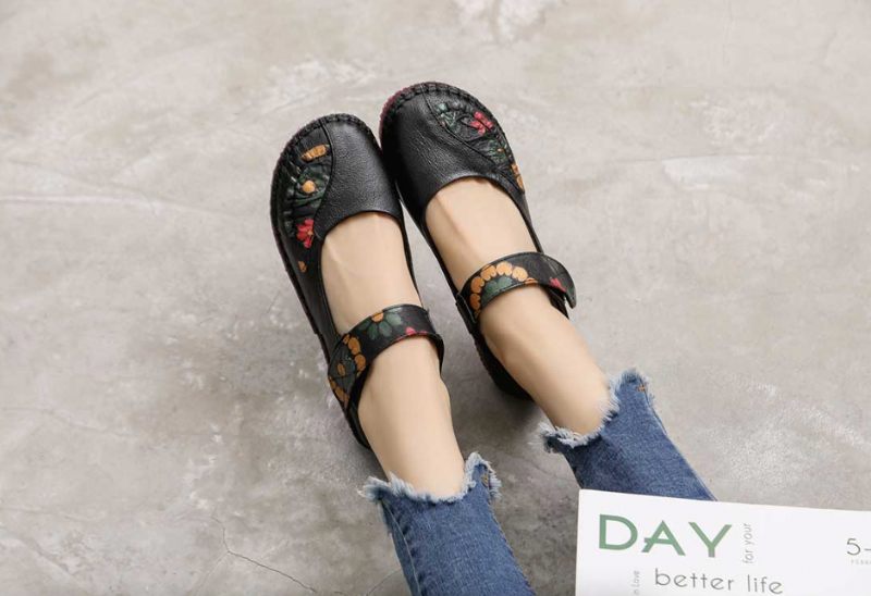 Pausini Platta Damskor - Onyx