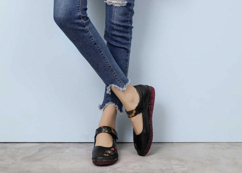 Pausini Platta Damskor - Onyx