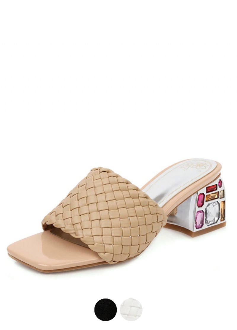 Peggy Sandal Med Hög Klack För Kvinnor
