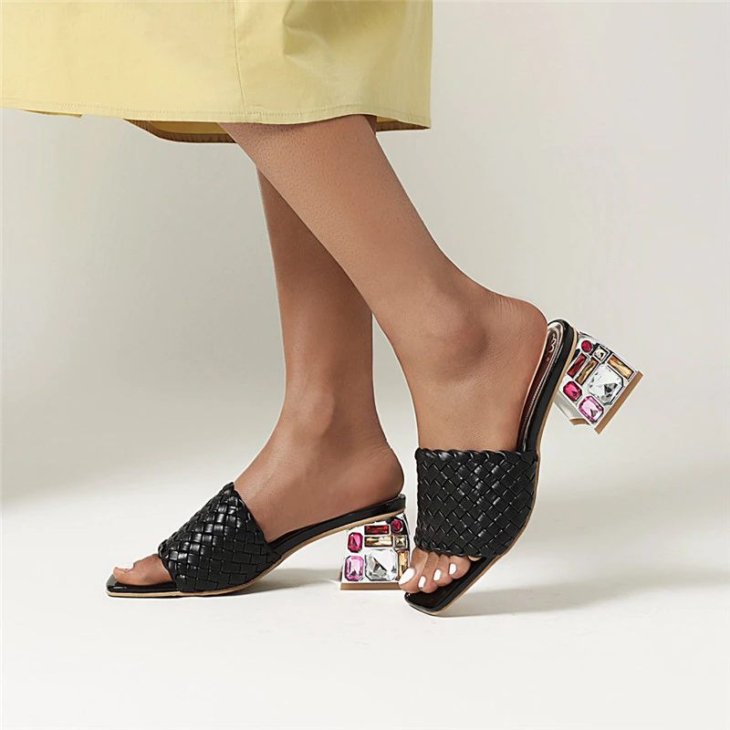 Peggy Sandal Med Hög Klack För Kvinnor - Beige