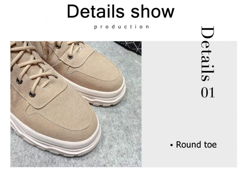 Pelae Boots Ankelhöjd - Beige med päls